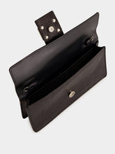 Fendi Black Tube Leather Wallet On Chain