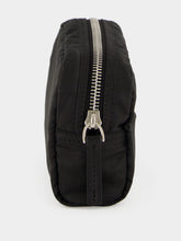 Fendi Black FF Zucca Double Zip Small Toiletry Case