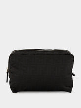 Fendi Black Technical Fabric Toiletry Case