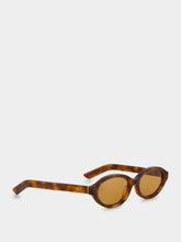 Retrosuperfuture Parola Havana Sunglasses with Brown Lenses