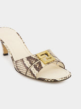 Fendi Brown Ayers Medium-Heeled Sandals