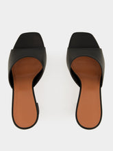 Amina Muaddi Black Lupita Slipper Nappa