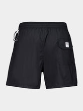 Fedeli Black Madeira Swim Trunk