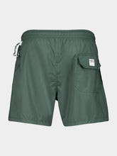 Fedeli Dark Green Madeira Swim Trunk
