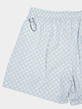 Fedeli Light Green Patterned Swim Shorts