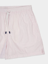 Fedeli Pink Striped Madeira Swim Shorts