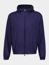 Navy Blue Zoom Airstop Technical Jacket | PDP - Fashion Clinic