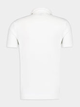 Fedeli White Peter Terry Knit Cotton Polo