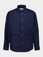 Valentino Garavani Gulf Blue Cotton Jacket