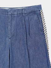 Valentino Garavani Blue Denim Casual Bermuda Shorts