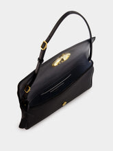 Valentino Garavani Black DeVain Small Nappa Shoulder Bag
