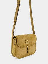 Valentino Garavani Havana Beige Antibes Suede Shoulder Bag