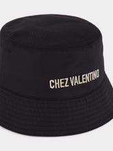 Valentino Garavani Black Chez Valentino Bucket Hat