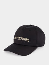 Valentino Garavani Black Chez Valentino Baseball Cap