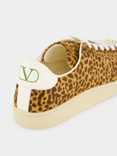 Valentino Garavani Brown Royco Sneakers with Fauve Eclat Print