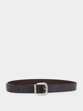 Valentino Garavani Reversible Black and Oak Belt