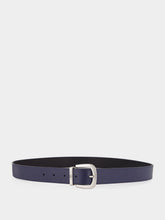 Valentino Garavani Reversible Black and Marine Belt