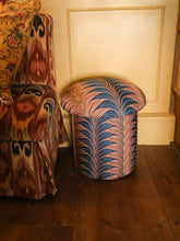 Doing Goods Milo Palm Embroidered Stool