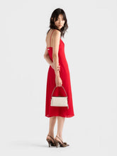 Prada Chalk White Midi Saffiano Leather Bag