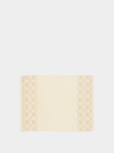 House of Capricorn Handmade Isabel Natural and Ivory Cotton and Linen Placemat