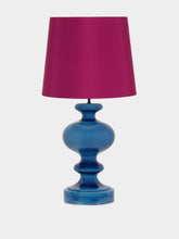 House of Capricorn Cardosas Bordeaux Silk Abat Jour