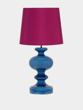 House of Capricorn Luso Bordeaux Silk Large Lampshade