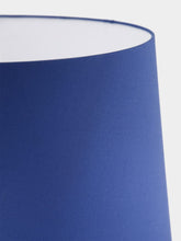 House of Capricorn Cardosas Blue Silk Abat Jour