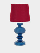 House of Capricorn Luso Bordeaux Linen Large Lampshade