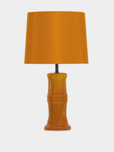 House of Capricorn Bambu Yellow Ceramic Lamp Base
