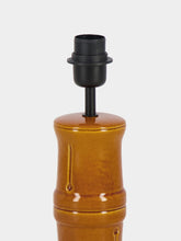 House of Capricorn Bambu Yellow Ceramic Lamp Base