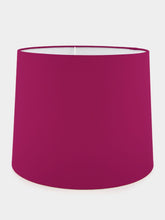 House of Capricorn Bambu Bordeaux Silk Abat Jour