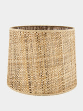 House of Capricorn Bambu Natural Vinyl Wicker Effect Abat Jour