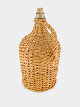House of Capricorn Handmade Camacha Natural Wicker Glass Flask