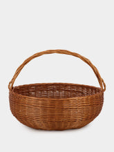House of Capricorn Handmade Camacha Natural Wicker Large Basket
