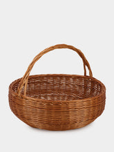 House of Capricorn Handmade Camacha Natural Wicker Large Basket