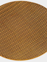 House of Capricorn Palha Camel Ceramic Charger