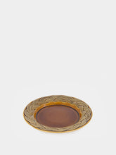 House of Capricorn Vime Brown Ceramic Dessert Plate