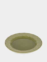 House of Capricorn Vime Green Ceramic Dinner Plate