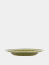 House of Capricorn Vime Green Ceramic Dinner Plate