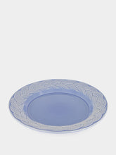 House of Capricorn Vime Blue Ceramic Dinner Plate