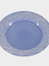House of Capricorn Vime Blue Ceramic Dessert Plate