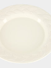 House of Capricorn Vime White Ceramic Dinner Plate