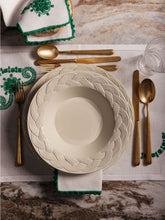 House of Capricorn Vime White Ceramic Dinner Plate