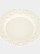 House of Capricorn Vime White Ceramic Dessert Plate