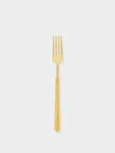House of Capricorn Castro Gold Stainless Steel 18/10 Dessert Fork