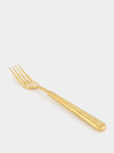 House of Capricorn Castro Gold Stainless Steel 18/10 Dessert Fork