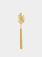 House of Capricorn Castro Gold Stainless Steel 18/10 Dessert Spoon