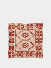 House of Capricorn Handmade Inês Brick Cotton Linen Cushion