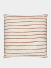 House of Capricorn Handmade Inês Brick Cotton and Linen Cushion