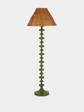 Freixo Green Wood Floor Lamp Base